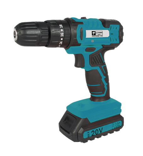 CATPOWER KÖMÜRSÜZ DARBELİ AKÜLÜ VİDALAMA 20V Lİ-İON 2.0 AH 